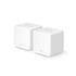 Sistema Mesh Mercusys Halo H60X, Wi-Fi 6 AX1500, 2 unidades, branco