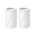 Roteador Mesh TP-Link Deco BE65, Sistema Wi-Fi 7 Tri-Band BE11000, 4× Portas 2,5 Gbps, Branco (2-PACK)
