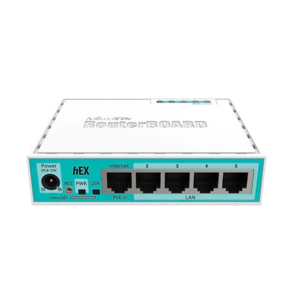 Roteador, Mikrotik RB750GR3, 5x Portas 10/100/1000 Mbps