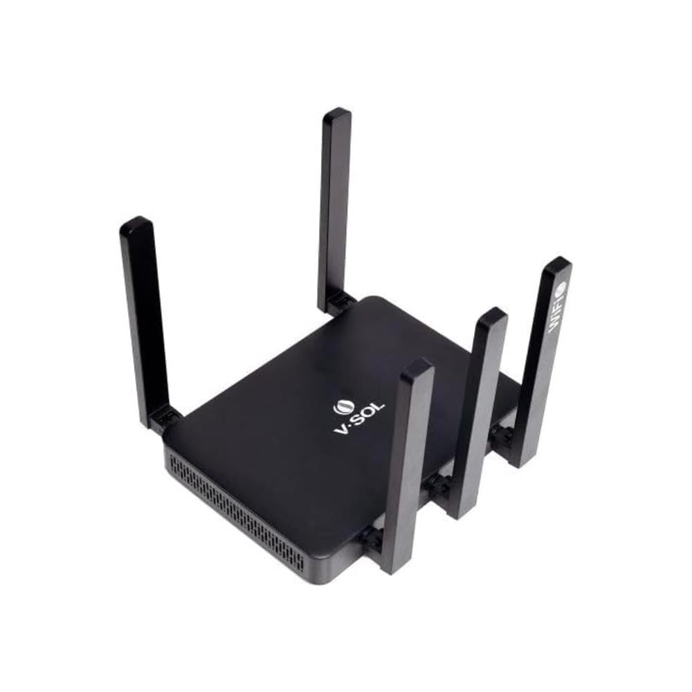 Roteador V-SOL HG5033-AX30-4G, Wi-Fi 6 AX3000, 4 Portas Gigabit, EasyMesh, 5 Antenas, WPA3, IPv6