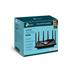Roteador Wi-Fi 6 TP-Link Archer AX72, AX5400, Dual Band, 6 Antenas, OFDMA, WPA3, MU-MIMO, Gigabit, Black
