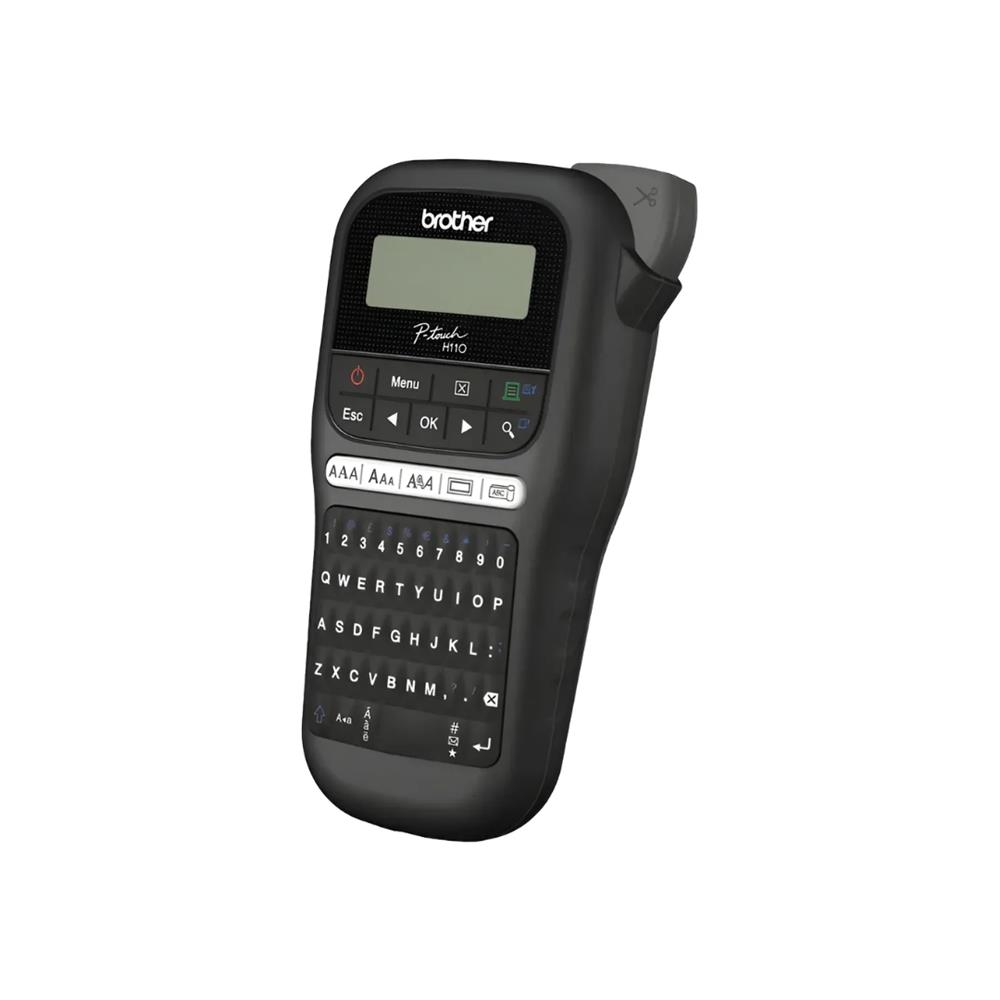 Rotulador Brother PT-H110BK Portátil Preto Impressora de Etiquetas