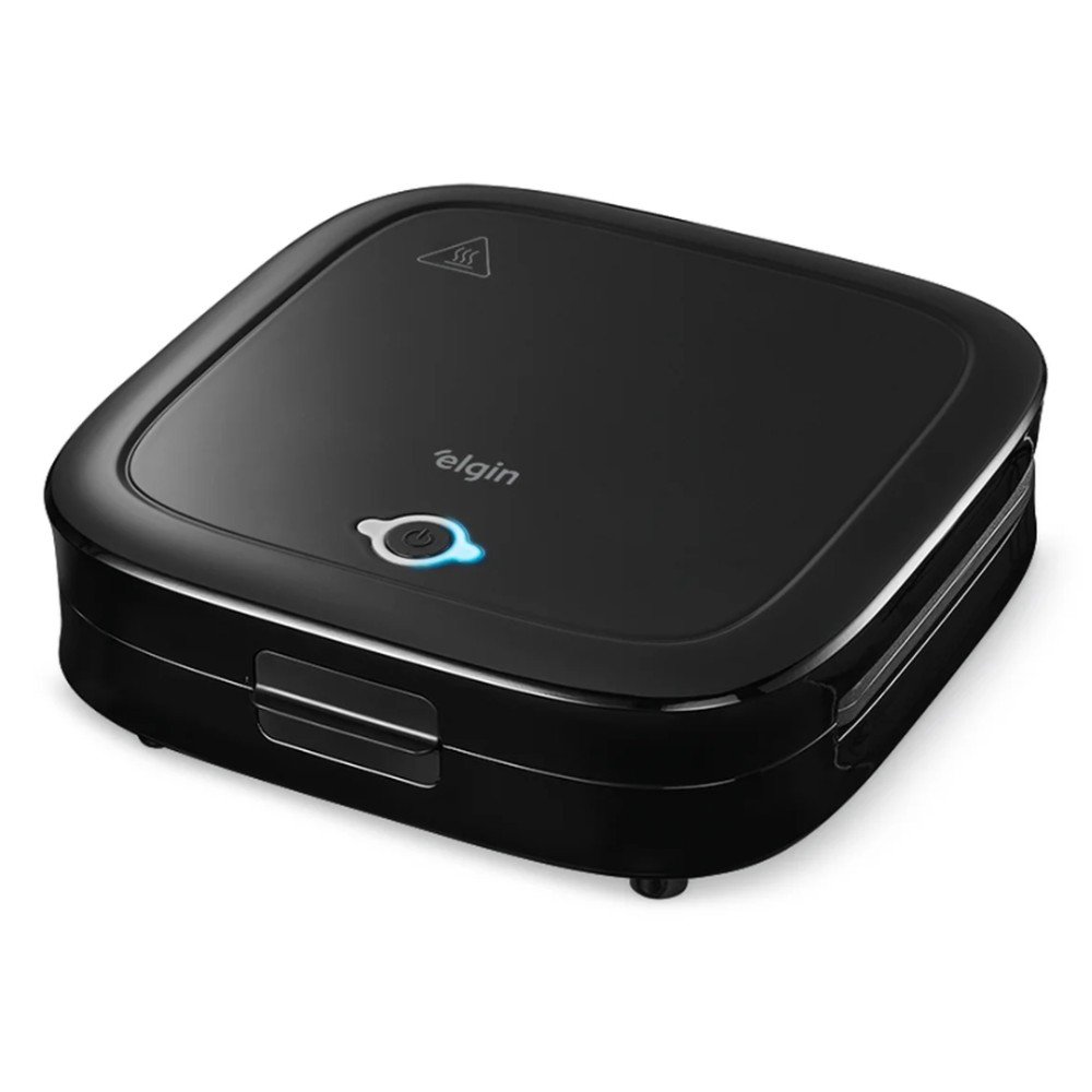 Sanduicheira Elgin Duo Time 220V, 800W, Aquecimento Duplo, Preto, 42SAN2102000