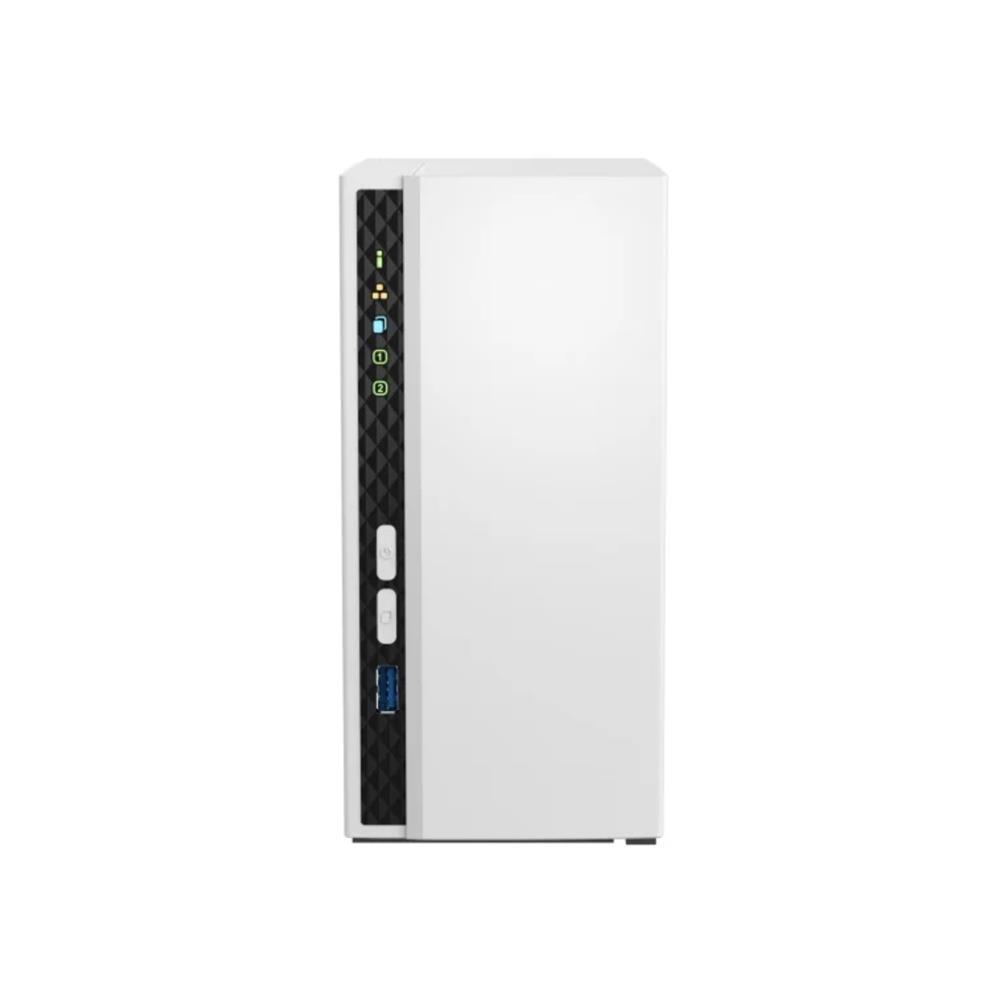 Servidor NAS QNAP TS-233 2 Baias ARM Cortex-A55, 2.0GHz, 2GB RAM, Torre Sem HD, Branco