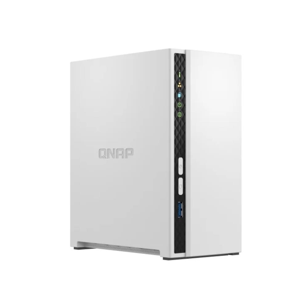 Servidor NAS QNAP TS-233 2 Baias ARM Cortex-A55, 2.0GHz, 2GB RAM, Torre Sem HD, Branco