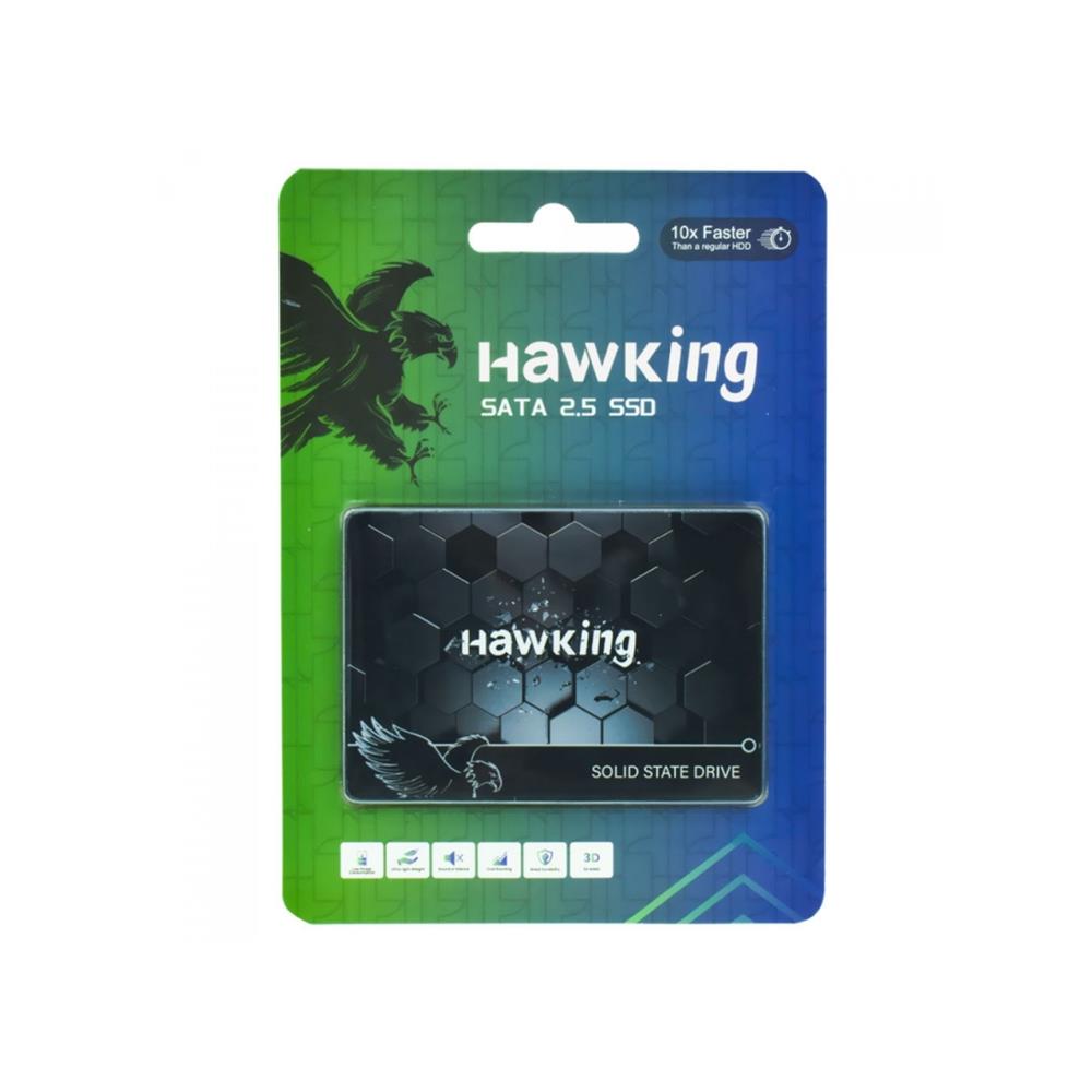 SSD 240GB Hawking SATA III 2.5”, 500MB/s Leitura, 450MB/s Gravação, HSTV-SATA240W, Preto