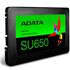 SSD Adata SU650, 512GB, Sata III, Leitura 520MB/s e Gravação 450MB/s