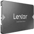 SSD SATA Lexar NS100, 256GB, 2.5", Leitura 520MB/s, Preto