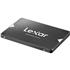 SSD SATA Lexar NS100, 256GB, 2.5", Leitura 520MB/s, Preto