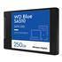 SSD WD Blue, 250GB, Sata III, Leitura 555MB/s e Gravação 440MB/s
