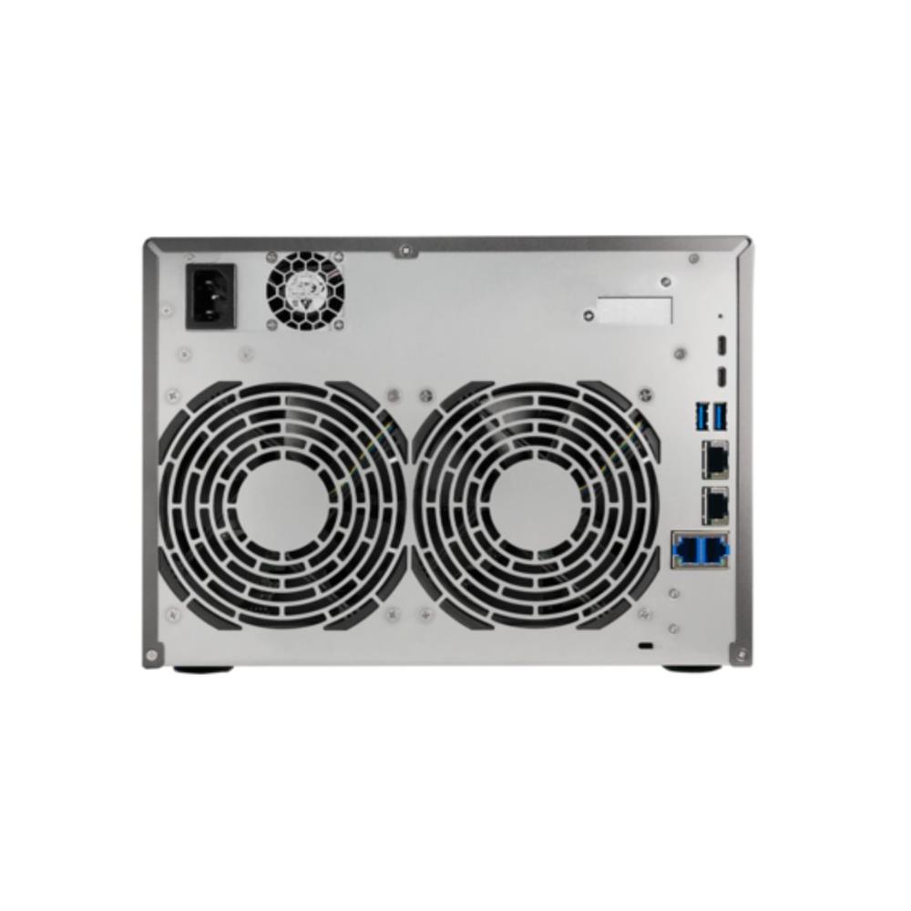 Storage Asustor AS6808T , 08 Baias, PCIe, USB4, 10 GBe, Preto