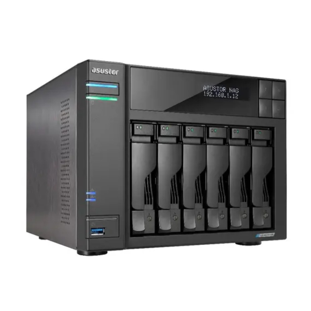 Storage Asustor Lockerstor 6  AS6706T  6 Baias 120TB