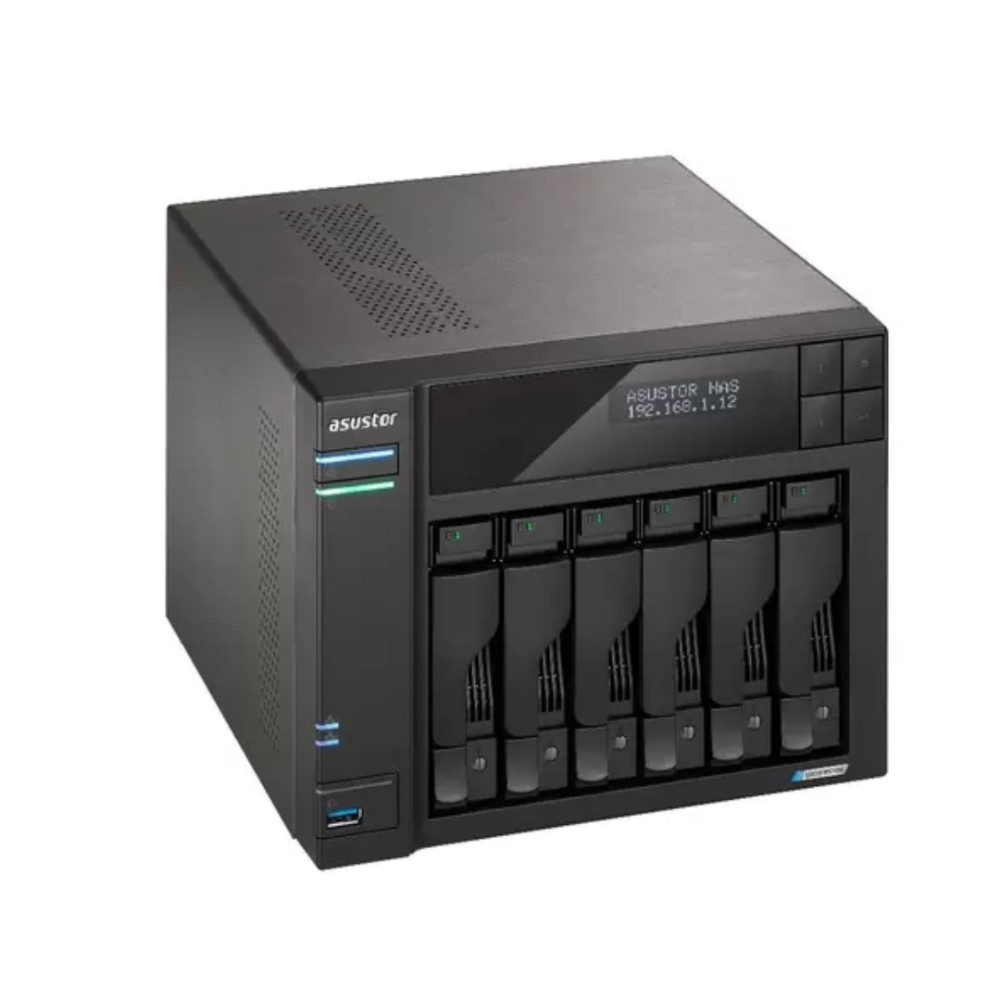 Storage Asustor Lockerstor 6  AS6706T  6 Baias 120TB
