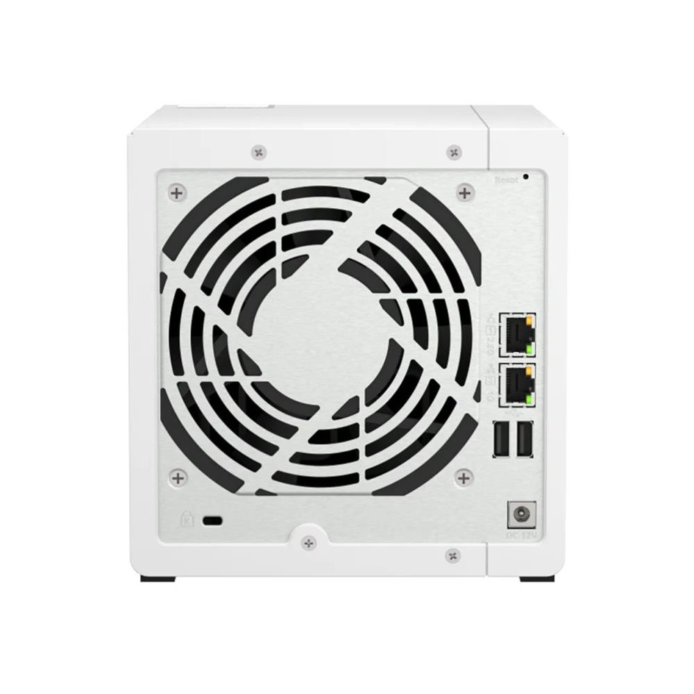 Storage NAS QNAP TS-433-4G, ARM Cortex-A55 Quad-Core 2.0GHz, 4GB RAM, 4 Baias SATA, 2.5GbE, Torre