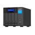 Storage Nas Qnap 4 Baias Para HD e SSD Preto TVS-H474-PT-8G-US