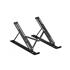Suporte de Mesa Portátil para Notebook, ELG, NTB8520B, 10 a 17.3 Polegadas, 10 Níveis de Altura, Preto