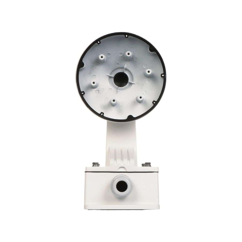 Suporte de Parede Hikvision DS-1473ZJ-155B, Para Câmeras Dome, Com Caixa de Junção, Branco