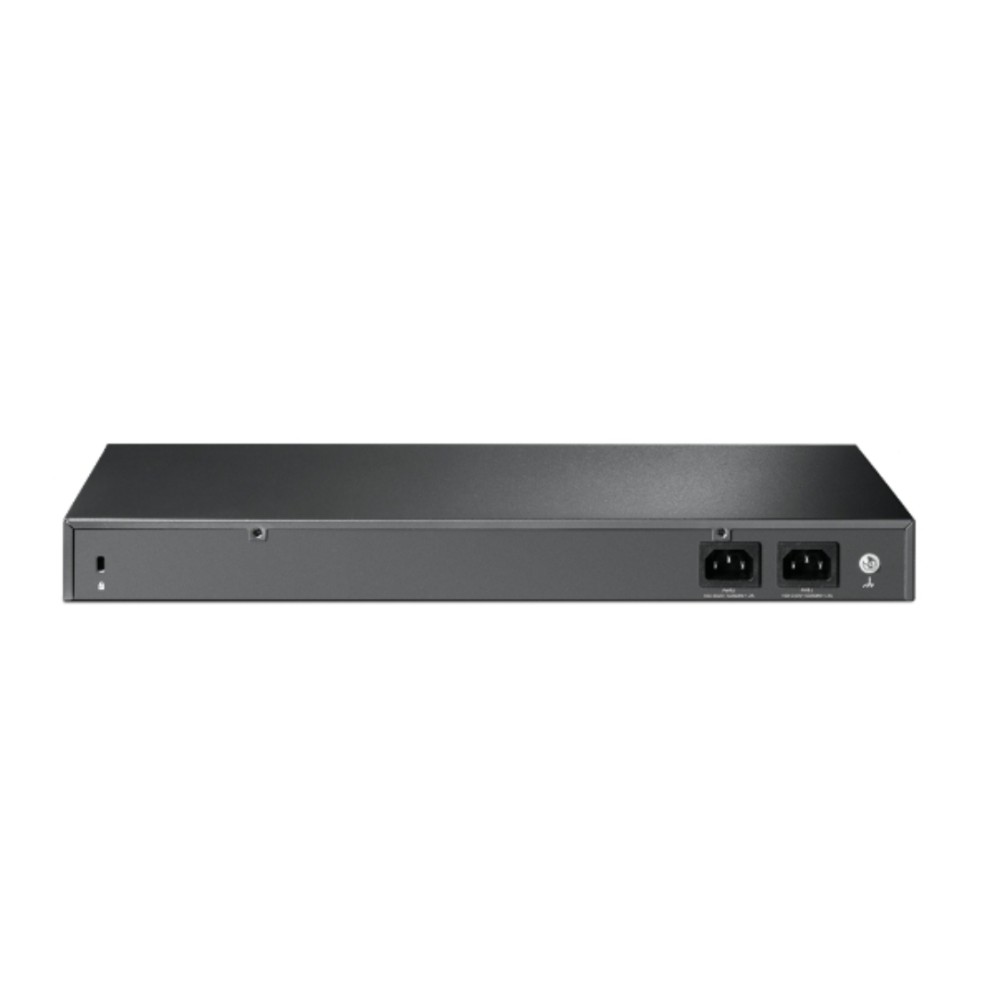 Switch Gerenciável TP-Link SX3016F, 16 Portas 10GE SFP+, L2+, 320Gbps, Roteamento Estático, Preto