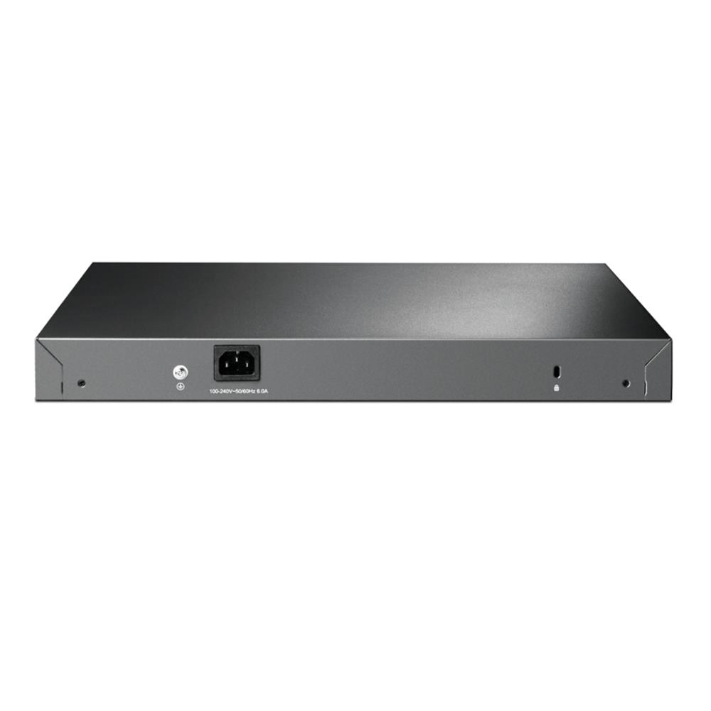 Switch TP-Link SG3428MP Omada, 28 Portas Gigabit, 24x PoE+, 384W, L2+, Gerenciável, Cinza