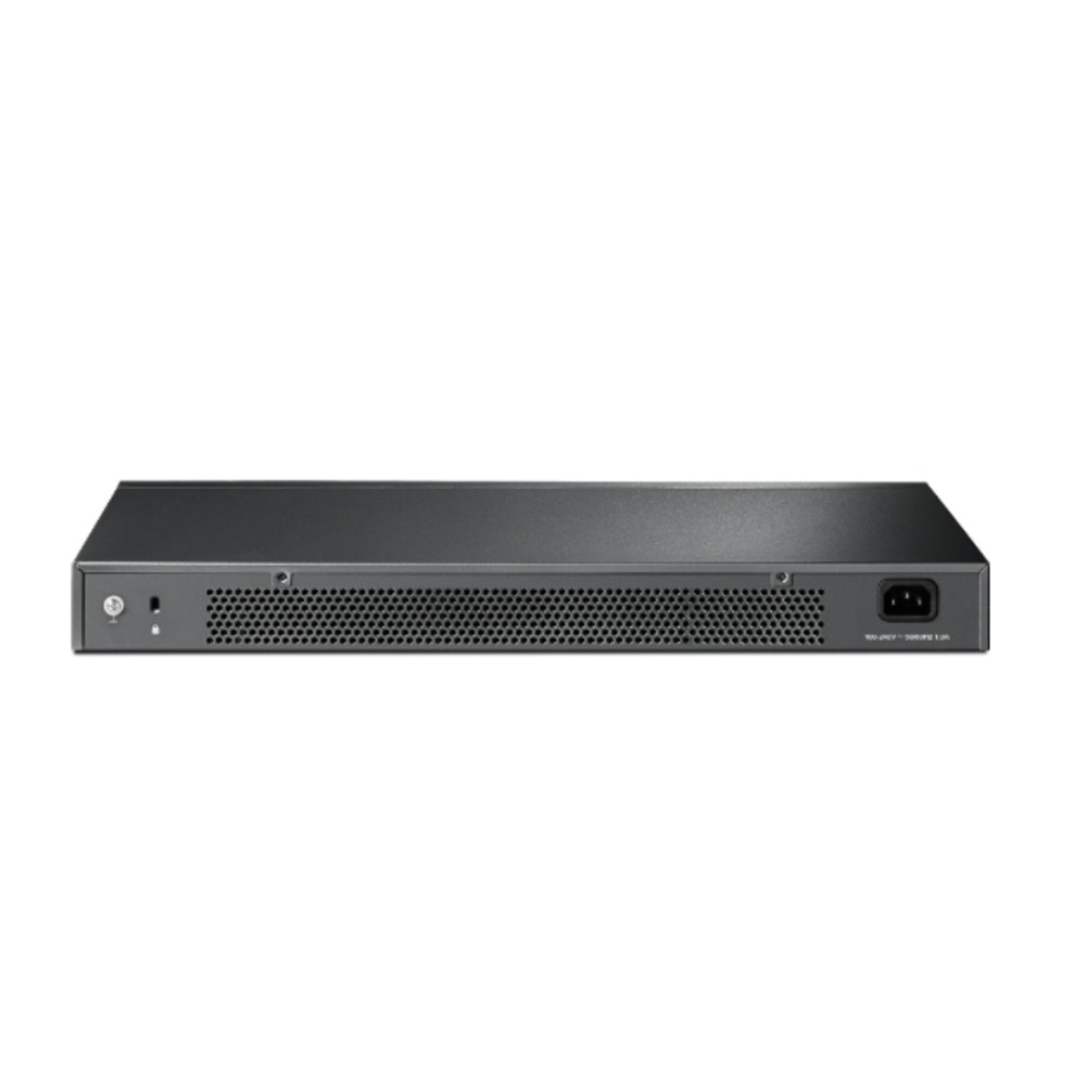 Switch Gerenciável L2+ TP-Link, TL-SG3452,  48 Portas Gigabit RJ45, 4 Slots SFP Gigabit, Controle de Fluxo, Preto