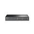 Switch Tp-Link 16 Portas, 10/100/1000, Montável Em Rack, Preto