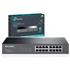 Switch TP-LinkTL-SG1016D, Gigabit, 10/100/1000, Não Gerenciável, Auto MDI / MDIX, 16 Portas
