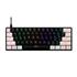 Teclado Mecânico Gamer Gamdias AURA GK2 60%, RGB, Switch Brown, ABNT2, USB, Preto e Branco