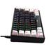 Teclado Mecânico Gamer Gamdias AURA GK2 60%, RGB, Switch Brown, ABNT2, USB, Preto e Branco