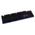 Teclado Mecânico Gamer Galax Stealth STL-03, LED Rainbow, Switch Blue, com Apoio de Pulso, USB, Preto