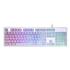 Teclado Gamer HP K500F, USB, ABNT2, Com LED, Prata