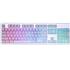 Teclado Gamer HP K500F, USB, ABNT2, Com LED, Prata