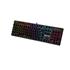 Teclado Mecânico Gamer New Hero Prisma, RGB, Switch Blue, ABNT2, USB, Preto