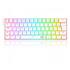 Teclado Mecânico Gamer Redragon Dragonborn 60%, RGB, Switch Brown, ABNT2, USB, Branco