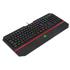 Teclado Gamer Redragon Karura, RGB, Estilo Slim, ABNT2, USB, Preto