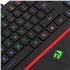 Teclado Gamer Redragon Karura, RGB, Estilo Slim, ABNT2, USB, Preto