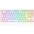 Teclado Mecânico Gamer Redragon Kumara Lunar TKL, RGB, Switch Blue, ABNT2, USB, Branco