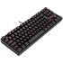 Teclado Mecânico Gamer Redragon Kumara TKL, LED Vermelho, Switch Brown, ABNT2, USB, Preto