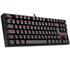 Teclado Mecânico Gamer Redragon Kumara TKL, LED Vermelho, Switch Brown, ABNT2, USB, Preto