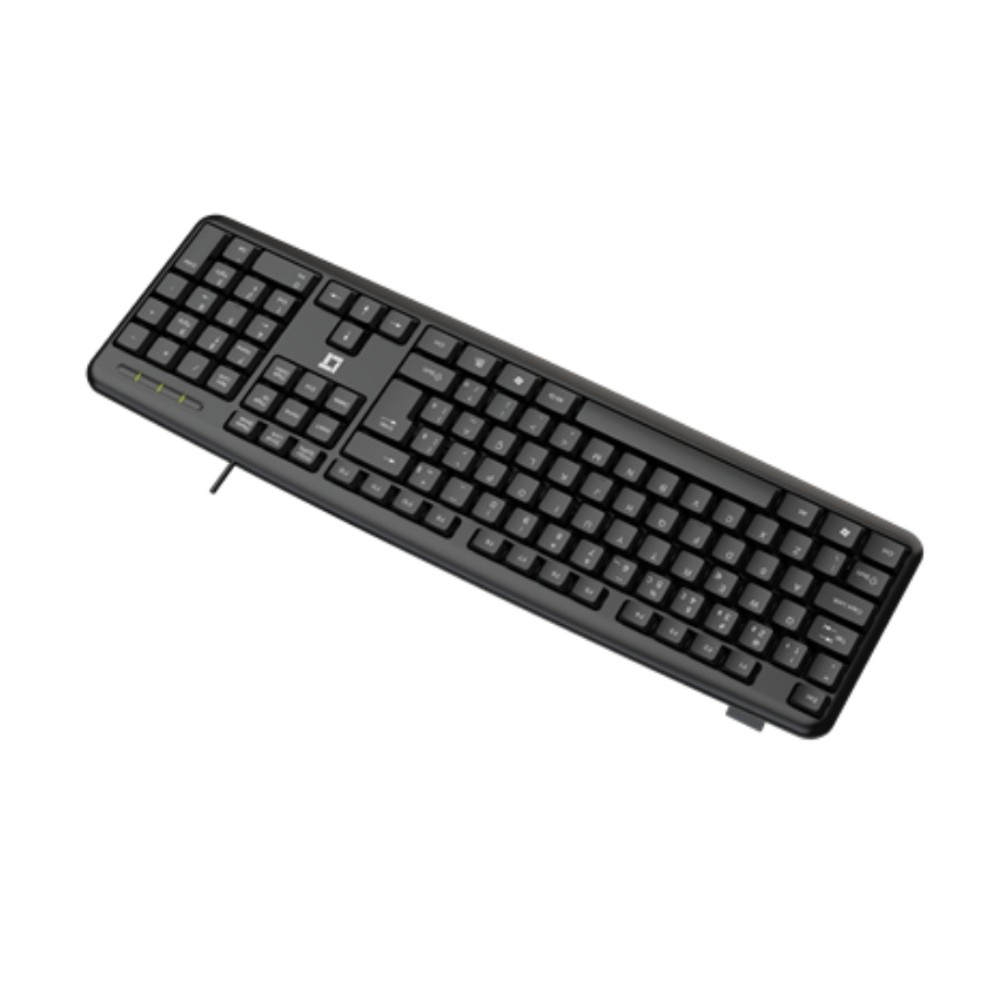 Teclado USB, Leadertech, ABNT2, Com Fio, USB, Preto, LT-KB100
