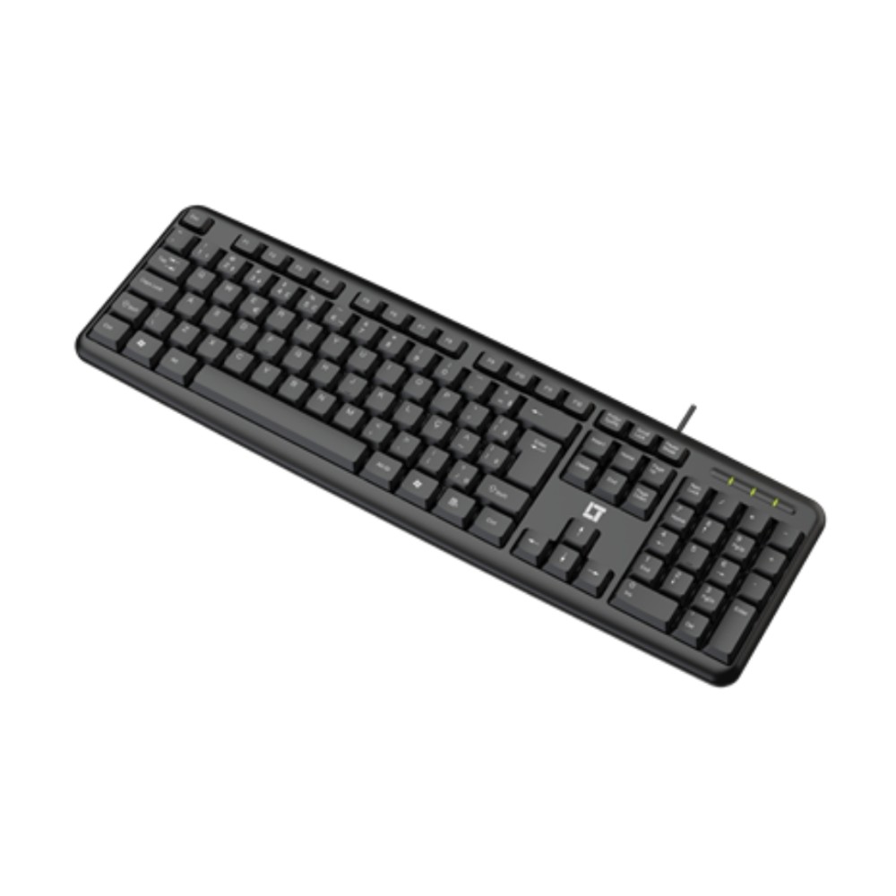 Teclado USB, Leadertech, ABNT2, Com Fio, USB, Preto, LT-KB100