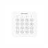 Teclado Hikvision Ds-pk201b-we Led, Sem Fio, Ax Home, Branco
