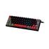 Teclado Mecânico Gamer New Hero Titan Mini 60%, Rainbow, Switch Blue, ABNT2, USB, Preto e Cinza