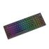 Teclado Mecânico Gamer New Hero Warlock, Rainbow, Switch Blue, USB, ABNT, Preto