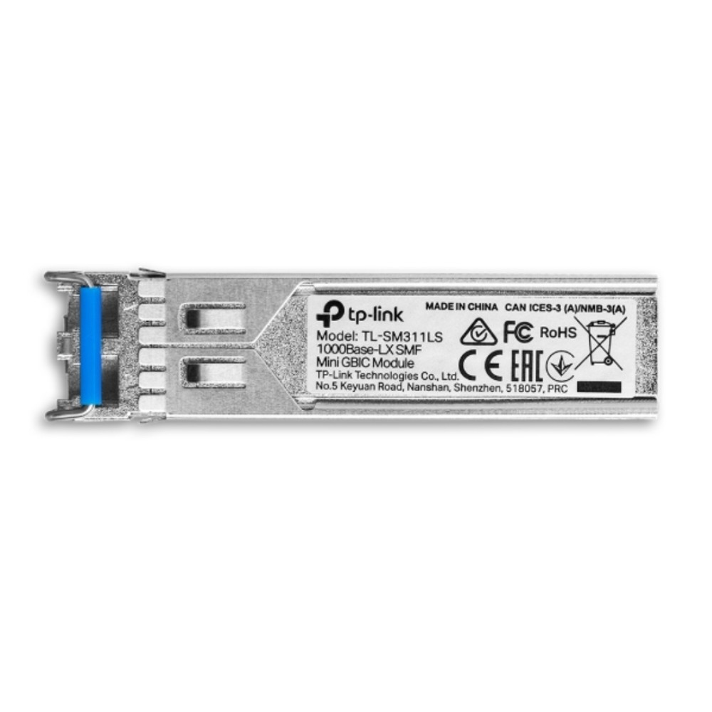 Módulo MiniGBIC SFP TP-Link, TL-SM311LS, Monomodo, 1,25Gbps, Alcance de 10KM, Preto