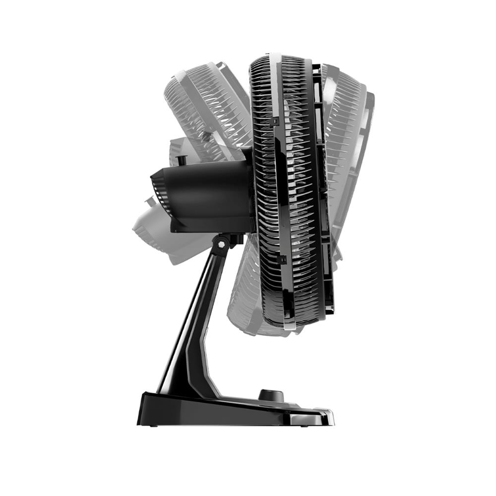 Ventilador WAP Flow Turbo 2 em 1, 50cm, 180W, 8 Pás, 3 Velocidades, Preto