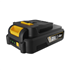 Bateria WAP, 21V, luzes de Led, 2000 mAh, Preto e Amarelo