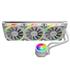 Water Cooler Pcyes Sangue Frio 3 Argb White Ghost, 360mm, Tdp 350w, Argbsf3360wgbr