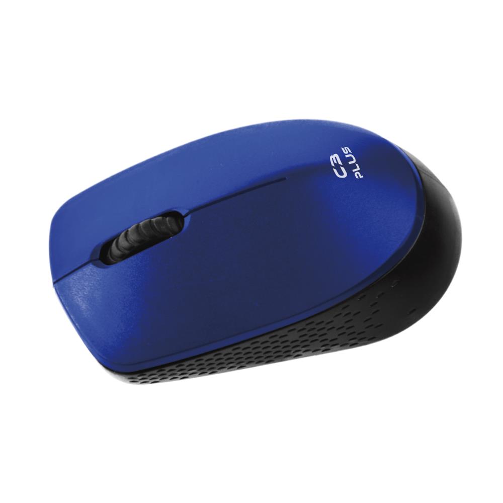 Mouse s/ fio C3Plus M-W17BL azul