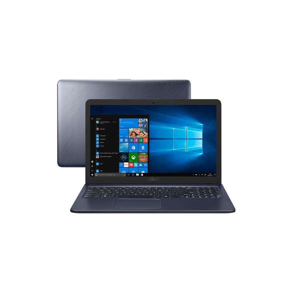 Notebook Asus VivoBook Intel Core i3 4GB 256GB SSD 15" Win10