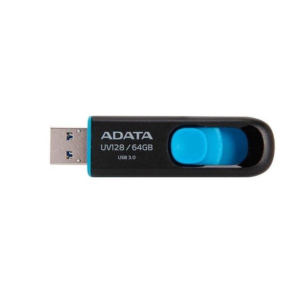 Pen Drive 64GB Adata USB 3.0 AUV128-64G-RBE